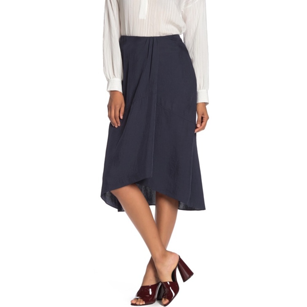 Vince Twist Drape Skirt NWT